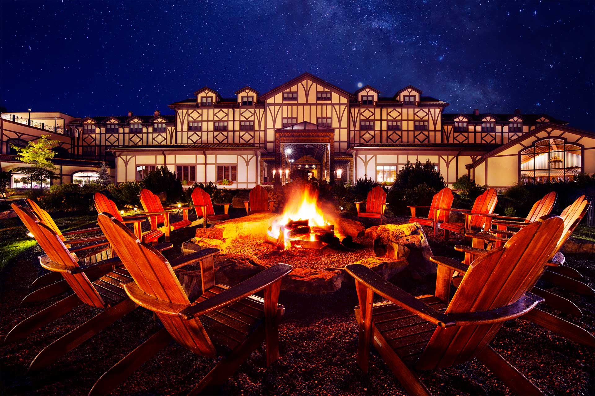 Resort with FirePit